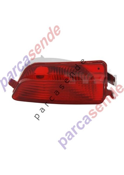 Arka Tampon Alt Sis Reflektör Sol C4 2002-2011 Kırmızı 6350V0