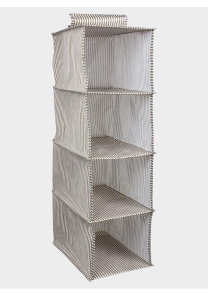 Dolap Düzenleyici 29X24X64 cm Kahve