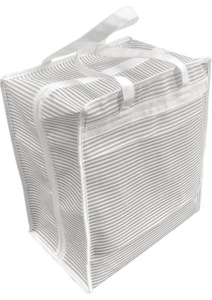 Ayakkabı Hurcu 35X22X40 cm Gri Çizgili fiyatları