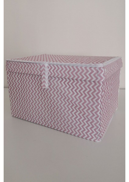 Çok Amaçlı Kutu Mini 40X30X26 cm Pembe