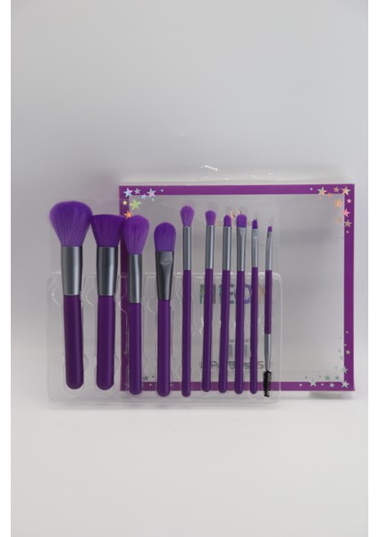 Neon 10'lu Makyaj Fırça Seti fırsatları