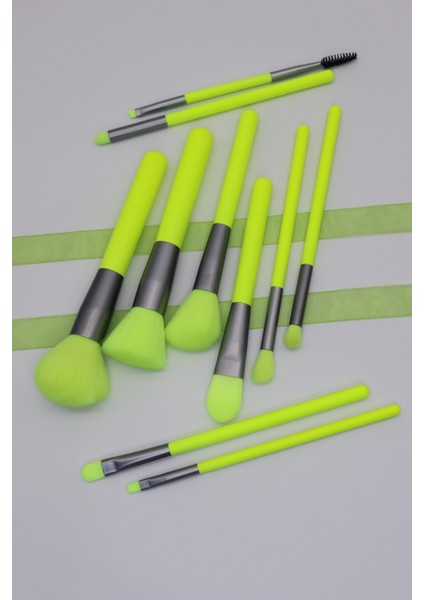 Neon 10'lu Makyaj Fırça Seti fiyatları