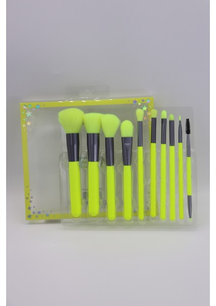 Neon 10'lu Makyaj Fırça Seti modelleri