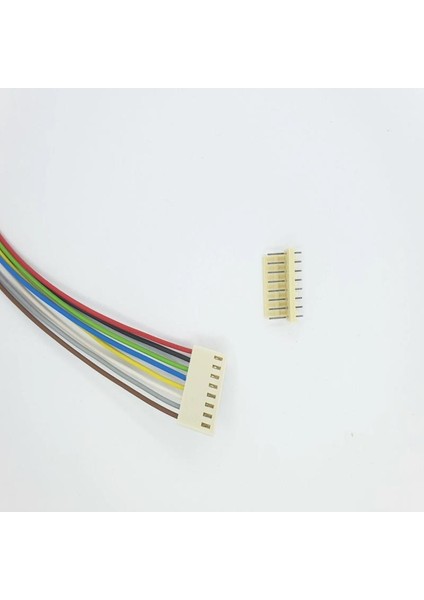 Sanec 2,54MM 8 Pin 2510 Kablolu Dişi Konnektör + 180D Erkek Pcb Tipi 20CM - 0,25MM