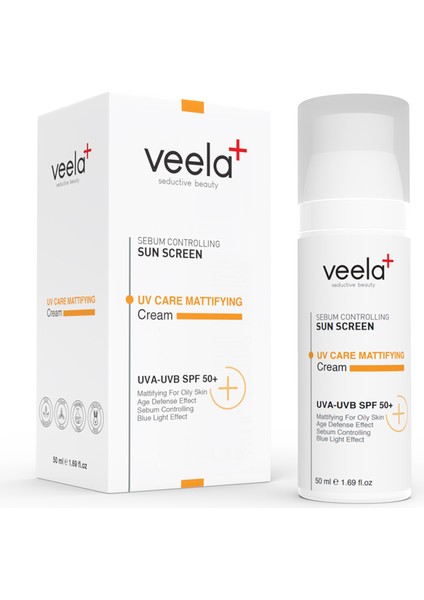 Matlaştırıcı Güneş Kremi Uv Care Matifiying Cream 50 Spf+