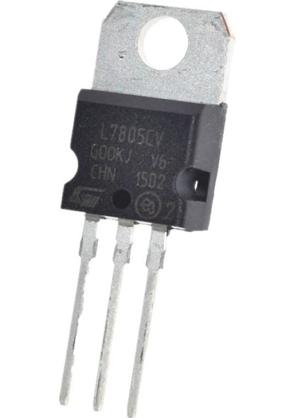 Roba L7805CV 3 Pin Dc 5V Lineer Voltaj Düşürücü Regülatör Enregre