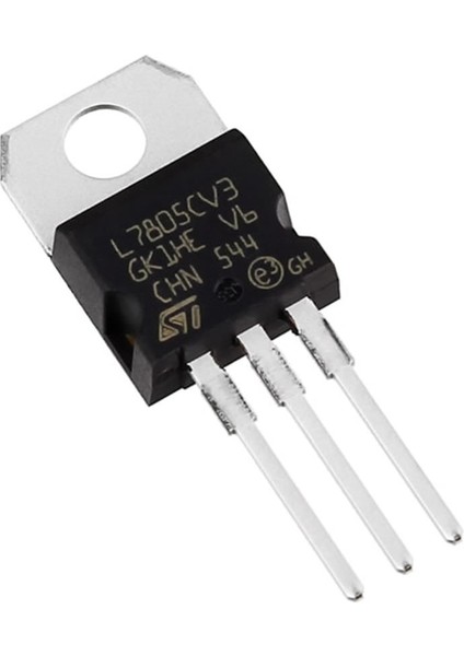 Roba L7805CV 3 Pin Dc 5V Lineer Voltaj Düşürücü Regülatör Enregre
