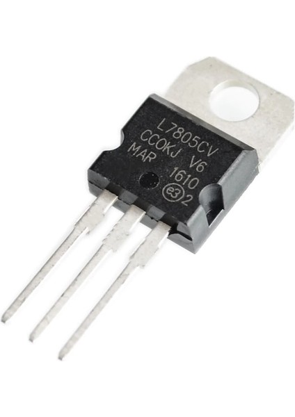 Roba L7805CV 3 Pin Dc 5V Lineer Voltaj Düşürücü Regülatör Enregre