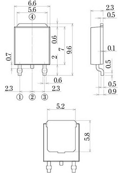 Roba 78M05 3 Pin Dc 5V Lineer Voltaj Düşürücü Regülatör Enregre