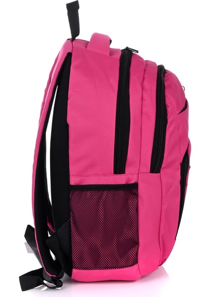 Unisex Laptop Bölmeli Spor Sırt Çantası Pembe modelleri