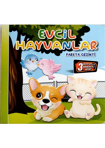 Kids Babies 3 Boyutlu Hareketli Kitaplar 3lü Set Pop-Up Kitap