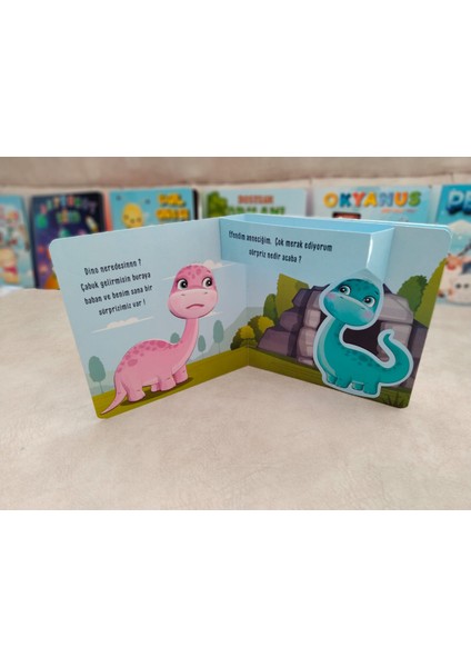 Dinozor Ailesi Büyüyor 3 Boyutlu Hareketli Kitap Pop-Up Kitap