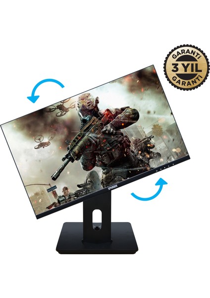 Gaming SG-24240P 24" 1ms 240Hz IPS Full HD Pivot Oyuncu Monitörü