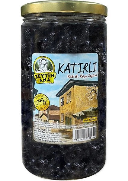 Katırlı Zeytini 1 KG Gemlik Siyah Zeytini