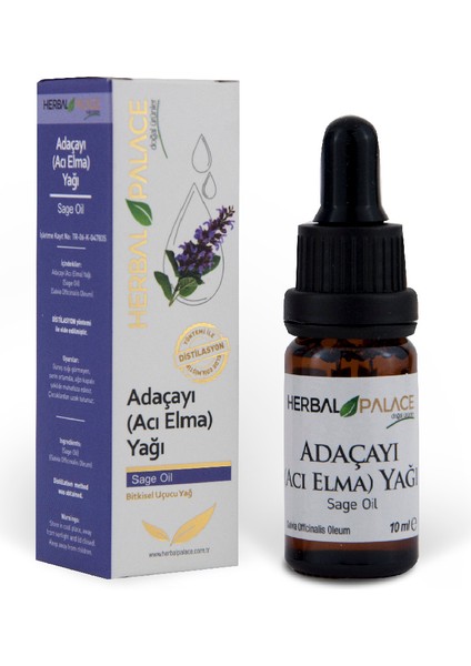 Adaçayı Acı Elma Yağı 10 ml