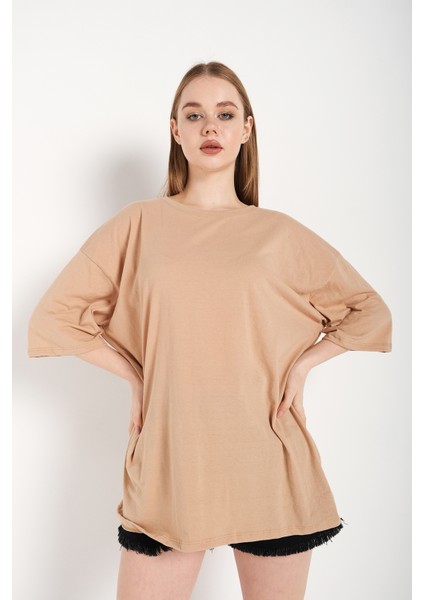 Kadın Oversize T-Shirt modelleri