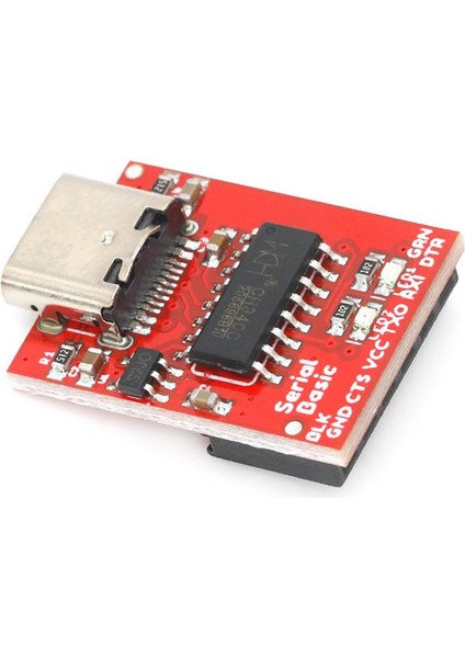 Roba CH340C USB To Ttl Uart Modül Typec Seri Port Haberleşme Isp Arduino Stc Stm8 STM32 Program Download