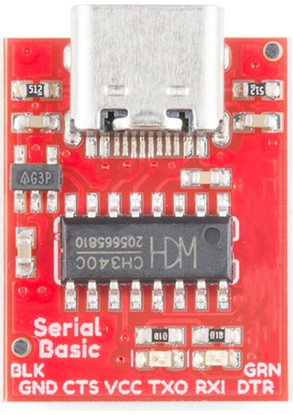 Roba CH340C USB To Ttl Uart Modül Typec Seri Port Haberleşme Isp Arduino Stc Stm8 STM32 Program Download