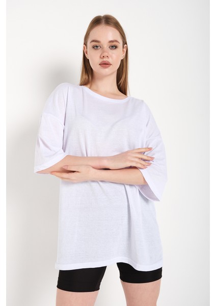 Kadın Oversize T-Shirt modelleri