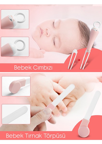 Bebek Tırnak Makası Seti & Bebek Tırnak Bakım Seti & Bebek Törpü Seti modelleri