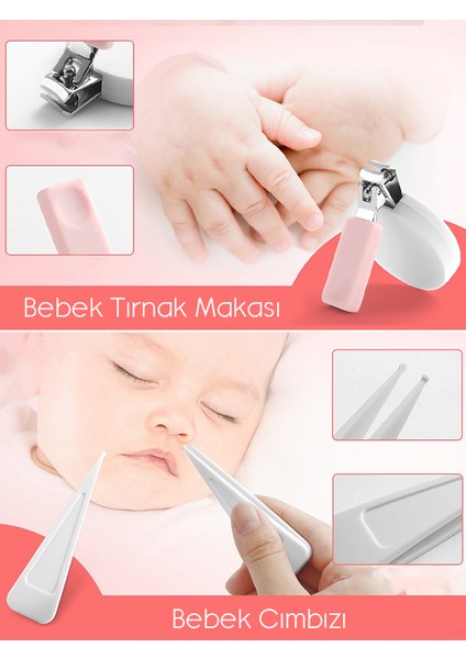 Bebek Tırnak Makası Seti & Bebek Tırnak Bakım Seti & Bebek Törpü Seti fırsatları