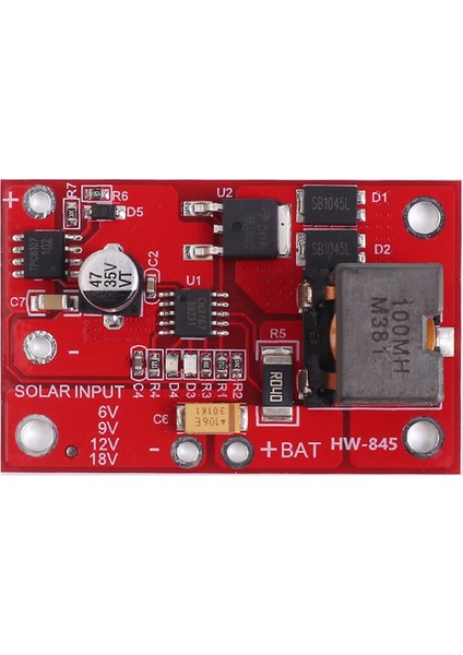 Roba Mppt Solar Panel 12V Akü Şarj Kartı CN3767 13,5V 3A Pil Batarya Kurşun Asit Akü Şarj Güneş Pili