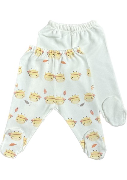 2'li Penye Bebek Pijama Takım Zürafa