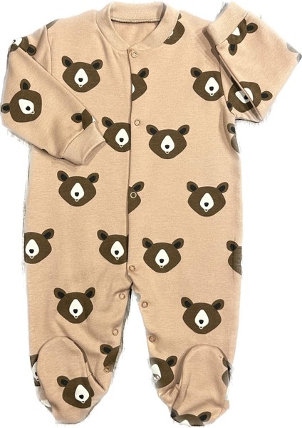 Unisex Bebek Penye Tulum Ayılar