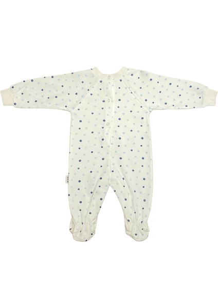 Unisex Bebek Penye Tulum Puanlı Uğur Böceği