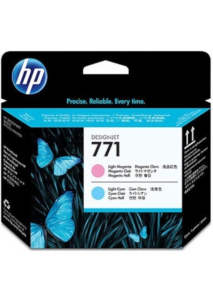 Hp CE019A Light Magenta/ Light Cyan Baskı Kafası 771 Yeni Tarih