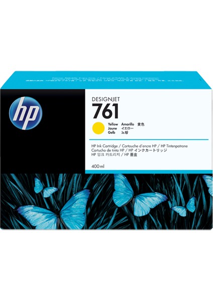 Hp 761 CM992A Sarı Kartuş Designjet T7100 Eski