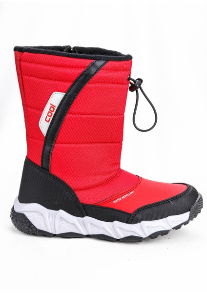Molina Suya Dayanıklı Fermuarlı Kız/erkek Çocuk Kar Bot Ayakkabı
