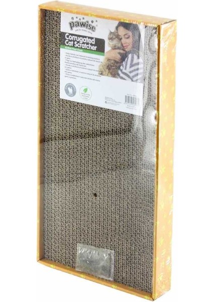 Karton Kedi Tirmalama 48X24 cm Geniş