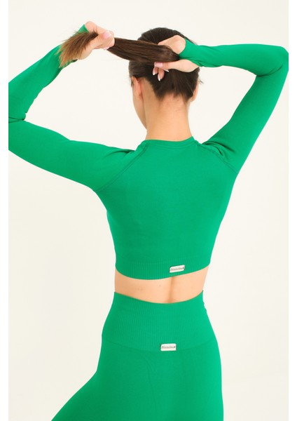Janset Becca Uzun Kollu Crop indirimleri