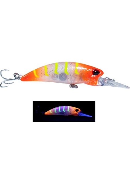 Ziggy 7 70MM 9.6gr Sinking Lrf Maket Balık - 189 Uv Karides