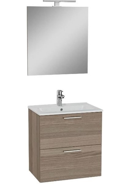 Vitra Mia Banyo Dolabı + Ayna Seti 60 cm Cordoba