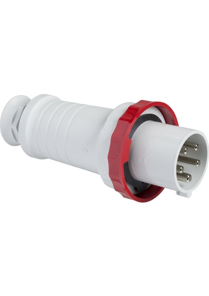 Schneider 5X63A Düz Seyyar Erkek Fiş Ip 44 Trifaze 380 Volt 81333