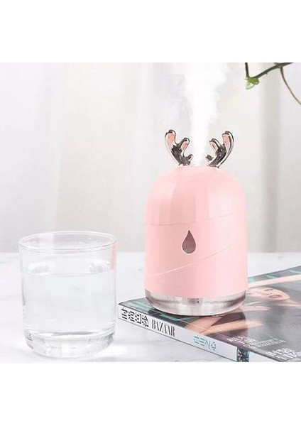 Lovely Humidifier Ortam Dezenfeksiyon ve Şık Buhar Makinesi Hava Nemlendirici