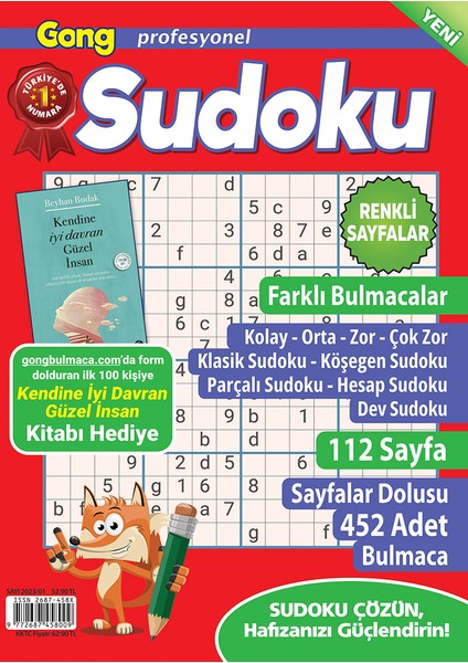 Profesyonel Sudoku 2023/01