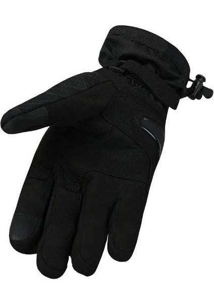 Motosiklet Eldiveni Vexo Scout Carbon H2O Eldiven Siyah
