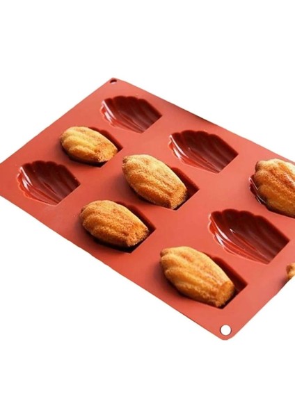 Kalıp Sevimli Pati Şekilli Çikolata Kek Silikon Kalıbı 9'lu