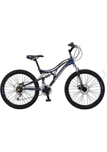 Hector 26 M.d Mat Siyah-Mavi/beyaz