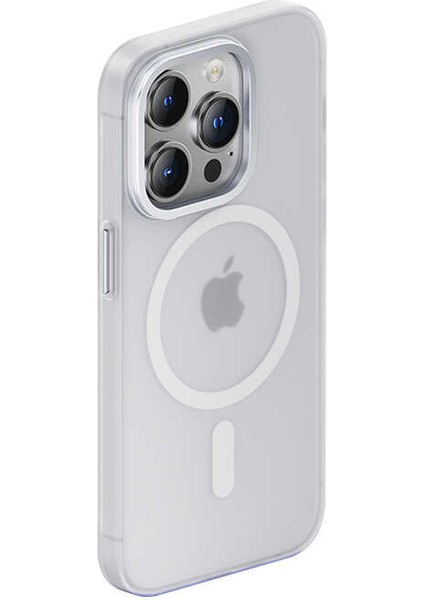 Apple iPhone 14 Pro Kılıf Sararmayan Wireless Şarj Destekli Benks Yeni Seri Magnetik Haze Kapak