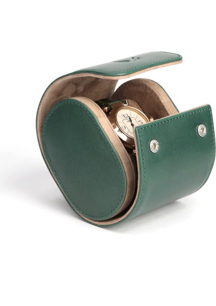 Deri Tekli Saat Kutusu Watch Roll Deri Saat Kutusu