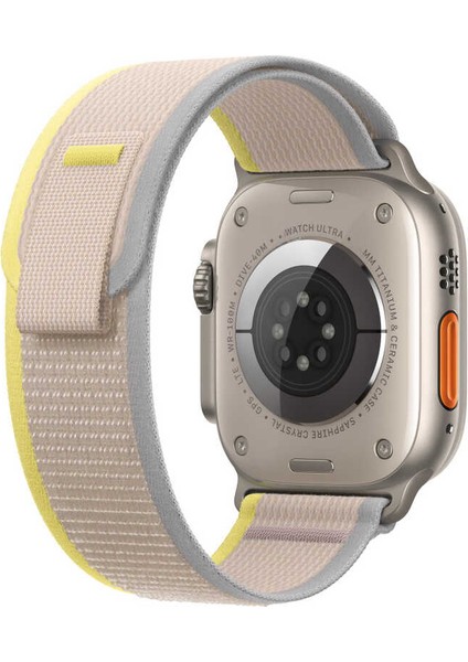 Apple Watch 40MM Wiwu Trail Loop Naylon Örgü Işlemeli Hasır Kordon Strap Kayış