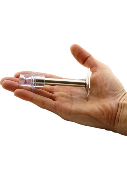 Kapı Stoperi Tamponu 10 cm Krom Metal Vidalı Kapı Stopu Silikonlu