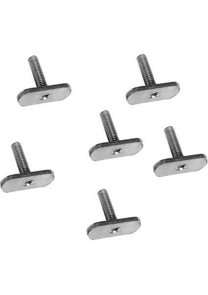 6 Set Deniz Teknesi Kayak Kano Dinghy Grab Rail /sap Vidaları (Yurt Dışından)