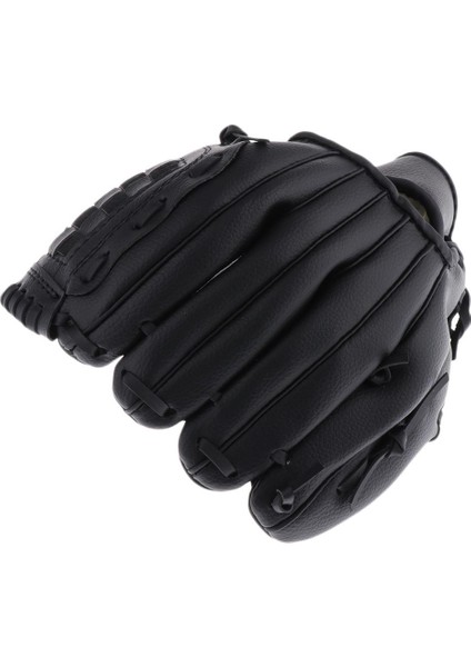 Beyzbol Voleybol Eldivenleri Aşınma Dirençli Eldiven Sağ El Atıcı Genç Yetişkin Siyah (Yurt Dışından) fırsatları