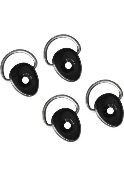 Güverte Arma Için D-Ring ile Prettyia 4pcs Kayak Döngü Güverte Takımı (Yurt Dışından)