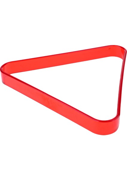 Dayanıklı Masa Üçgen Raf Bilardo Aksesuar Topları Kırmızı (Yurt Dışından)